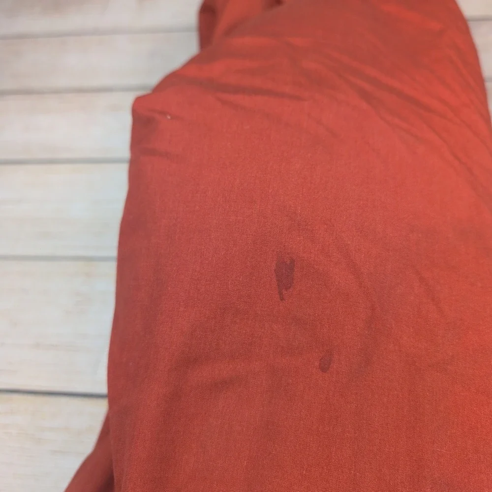 VTG 70s The North Face‎ red Fill Down Puffer Parka Jacket Men's Size S